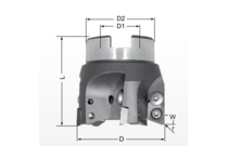 Fräseraufnahme (DIN6359) DIN69893 HSK-A63, 16mm A=160mm | SARTORIUS